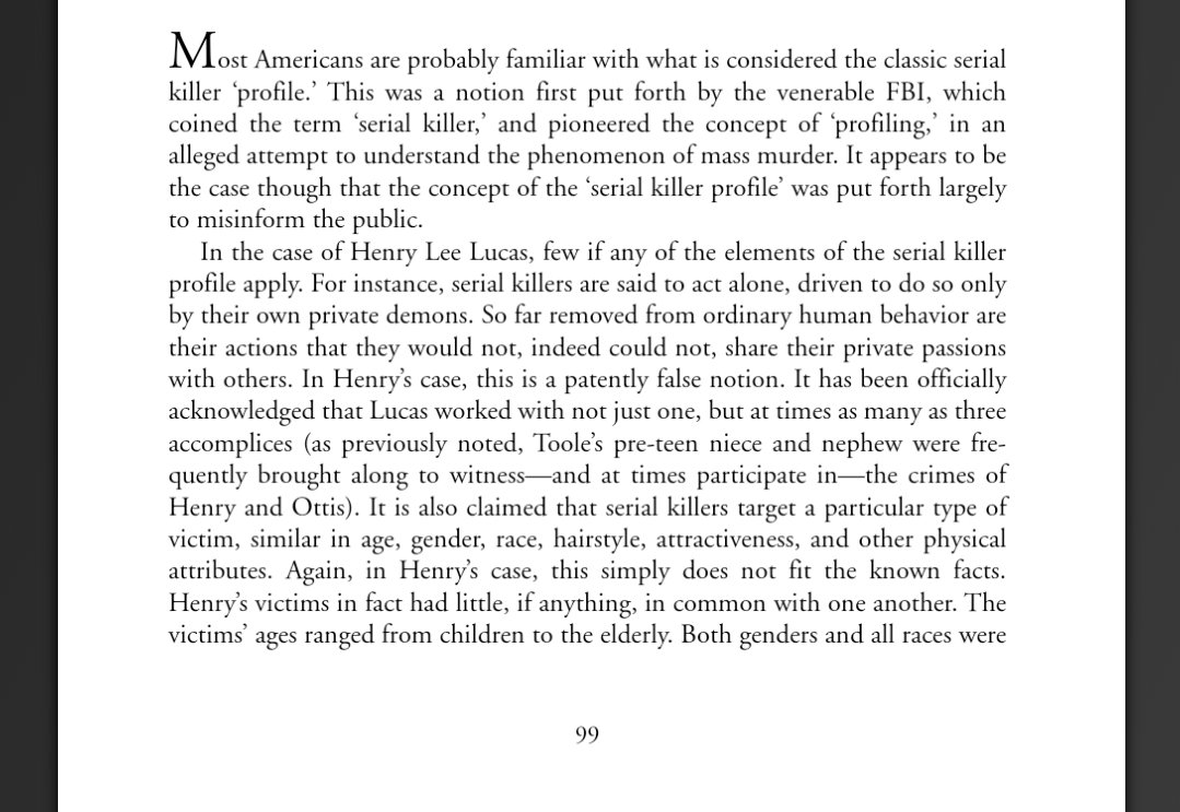 "Profiling" serial killers is popular in American consciousness, but most of those ideas are total bullshit, and do not match up with the actual stories serial killers tell: