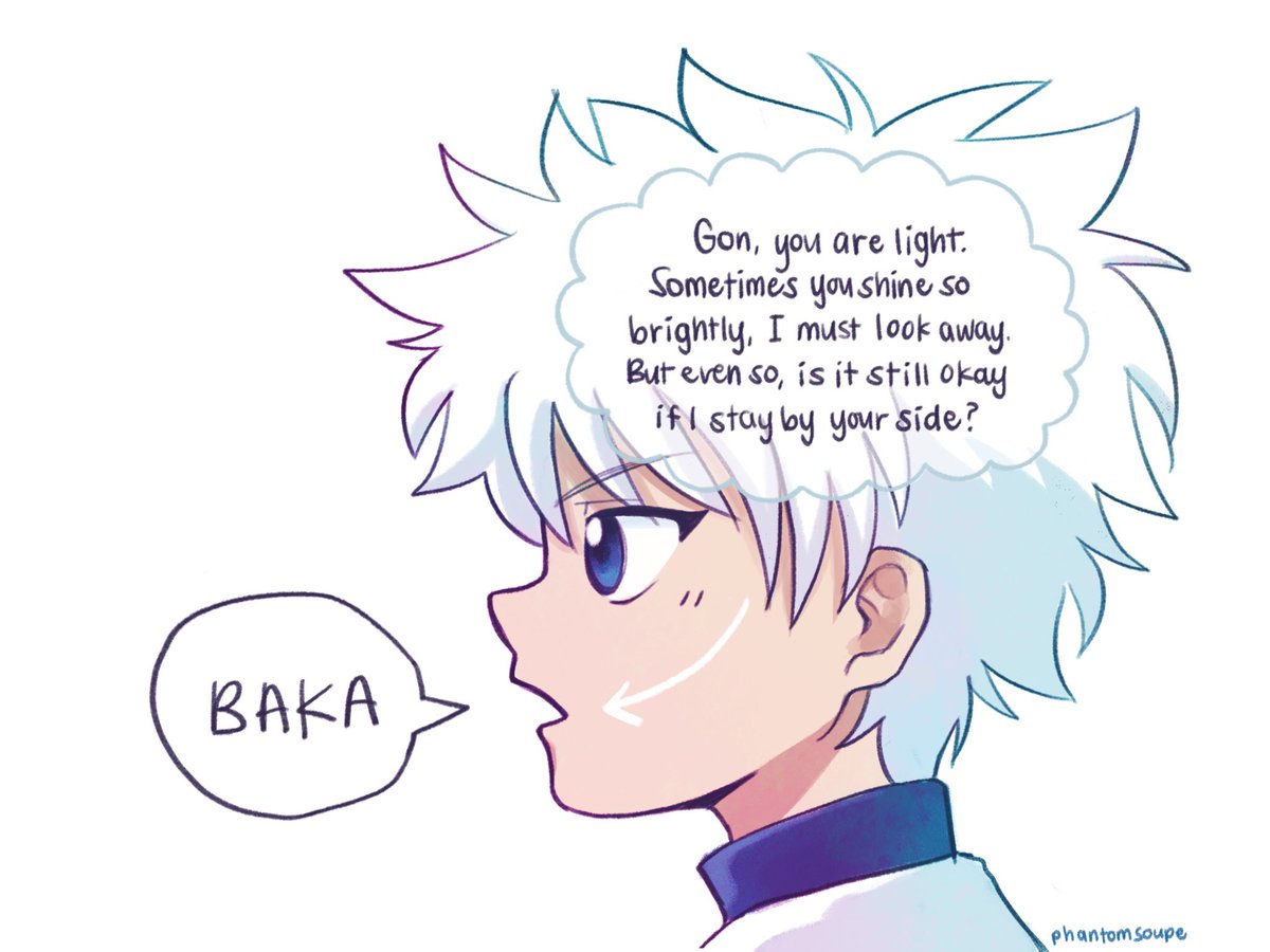 gon, you are baka #hxh 