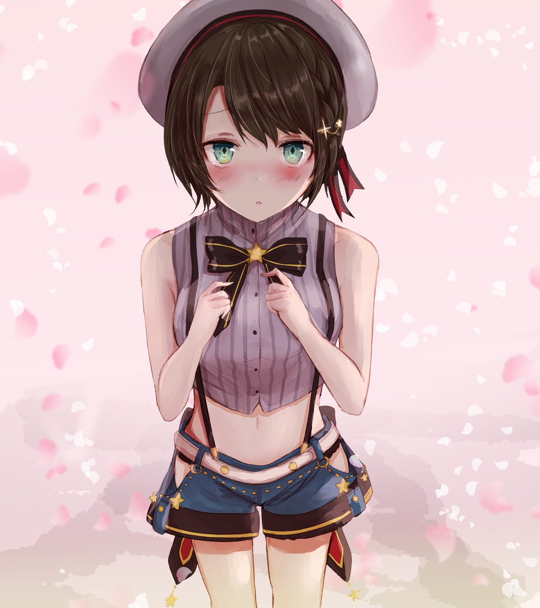 大空スバルさん 快活少女の印象が強い 元気でよく笑い 泣ける時には泣き感情豊か なふ Wnaph のイラスト