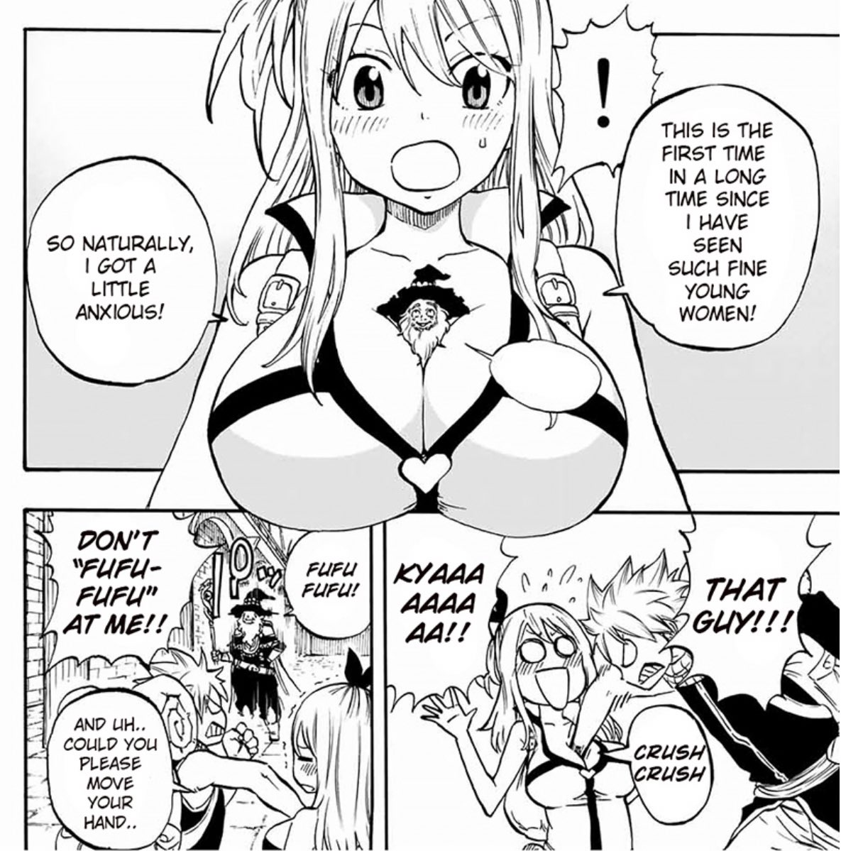 Day 246 of 366 days of NaluJust some Nalu interactions Natsu is funny in theseLucy as well lmfao