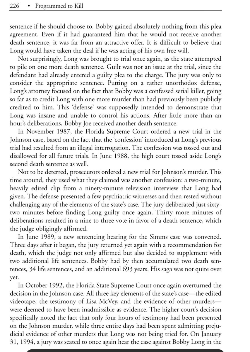 Bobby Joe Long was executed by the state of Florida as the sole perpetrator in 12 abductions/rapes, 10 of which ended in murder, one attempted murder, and one released victim. Again, it is unlikely he acted alone: