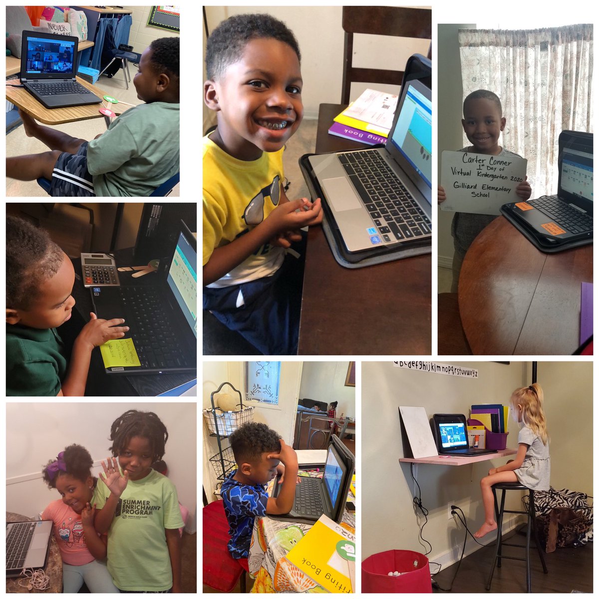 MsFranklin_K's tweet photo. Great 1st Day of Virtual Learning with my new #KinderGators
#Gilliard #LearningLeading #Teamwork @gilliard_gators @faithlucy1 https://t.co/KOeq8g0Wyq