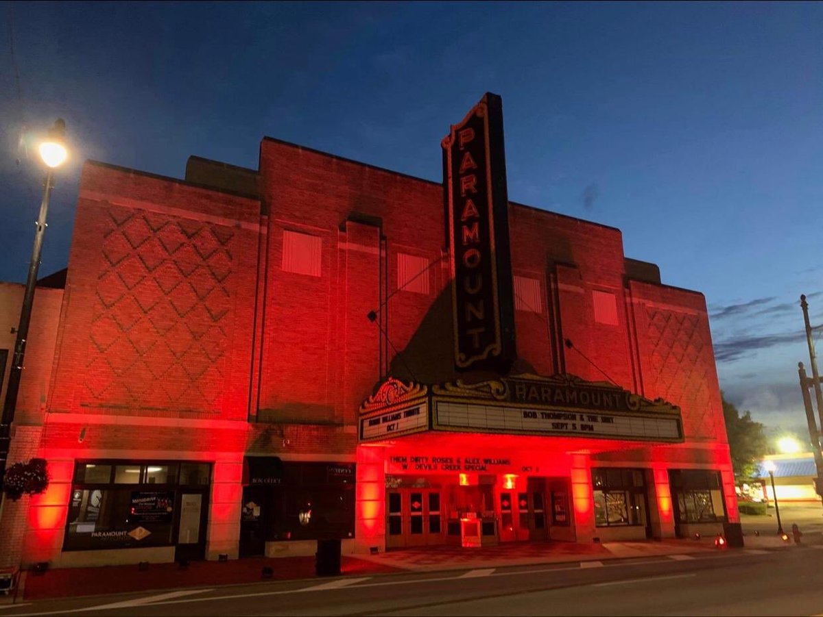 The Paramount arts Center in Ashland, Kentucky

Population 20,382.

Every. Venue. Matters. 

#WeMakeEvents #RedAlertRESTART #ExtendPUA