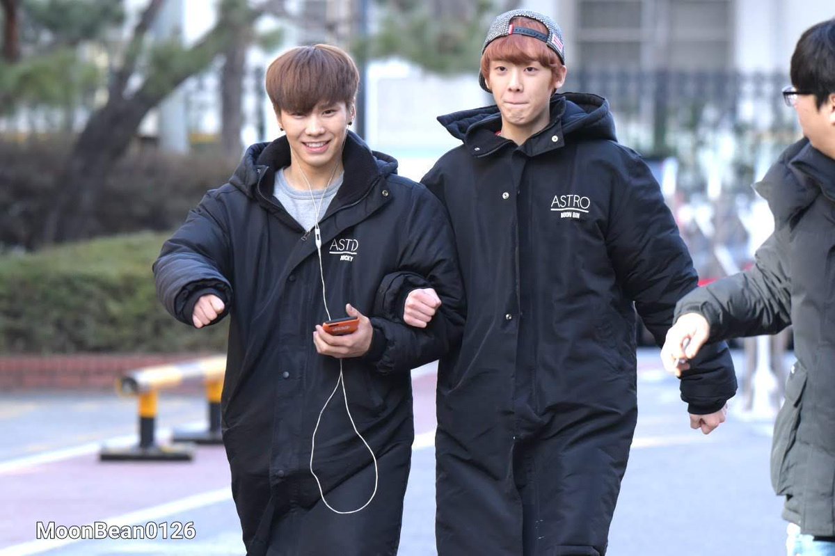 just casually strolling like kids