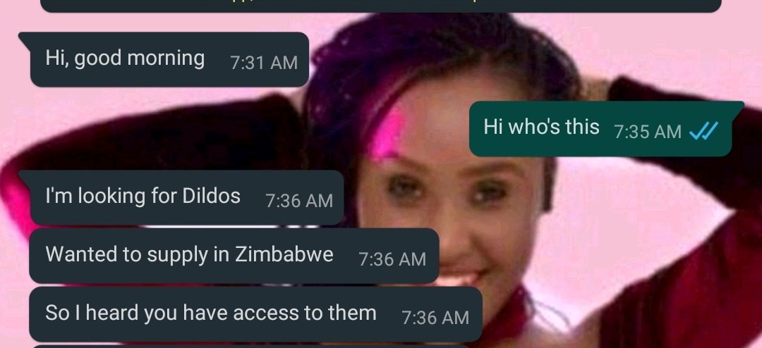 nkatha_maureen's tweet image. Attention!!!!
Guys stop giving out my numbers saying I&apos;m selling Dildos... 3rd time this is happening 
Sasa hizi natoa wapi za kussuply? 🤣 
This goes to all those who have my numbers
Mimi si plug wa hizo vitu... Thanks 🙄
(lakini kama mnajua plug hook me up tufanye biz 😅😅)