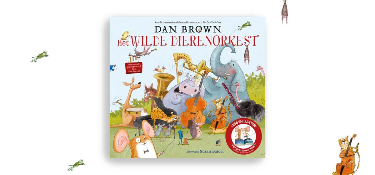 In dit prentenboek van Dan Brown (ja, ja, die van de Da Vinci Code..) ontdek je samen met Maestro Muis het geheim van elk dier. Van de waanzinnige walvis, jakkerende jachtluipaarden en kleine kevers tot zwierige zwanen en nog veel meer: bit.ly/wildedierenork…