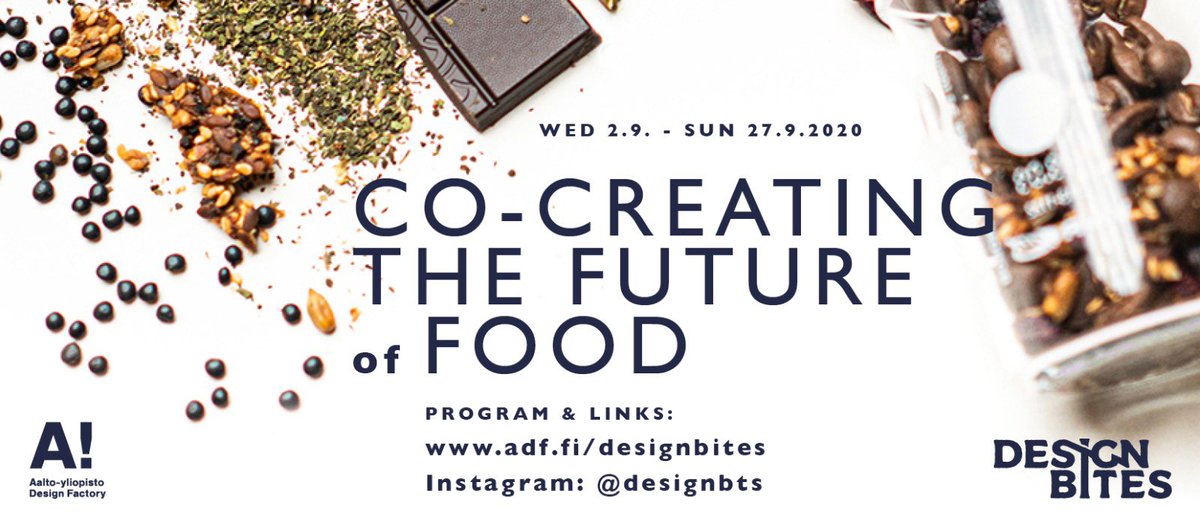DesignBites's tweet image. Tune into Instagram LIVE in an hour to get a little peek at our ehibition and hear about #cocreation in food &amp;amp; beverage #entrepreneurship

@aaltodf @AaltoENG @AaltoResearch