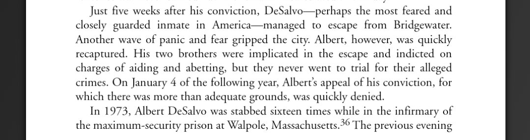 But the evidence against him was very weak, and it is likely that if he was involved, he most certainly had accomplices. Apparently he decided it was time to talk, but before he could, he was stabbed 16 times in prison.