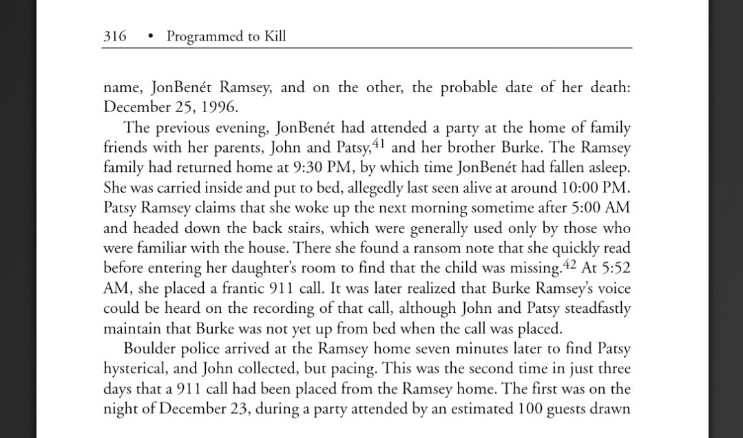 The peculiarities of the JonBenet Ramsey case: detectives fail to secure the crime scene, bizarre antics by the parents, that ridiculous ransom note, the ridiculous way her body was "discovered," etc: