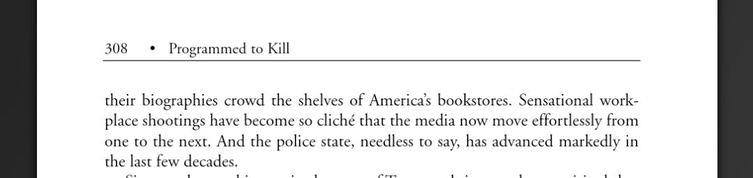 "The goals of psychological warfare are no different at home than they were in SE Asia or Central America: to scare the people... into willingly surrendering their rights and accepting ever-increasing levels of repression..."