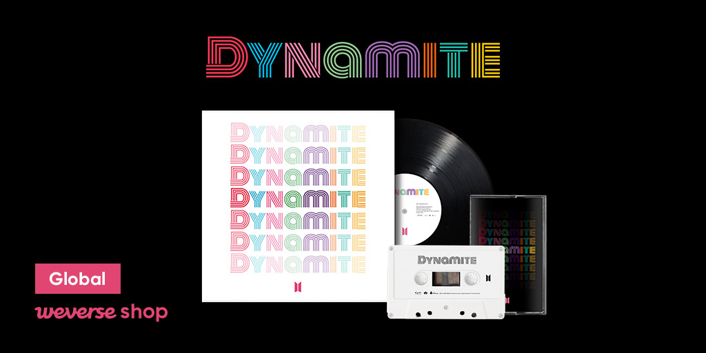  VINYL CASSETTE RESTOCKReopened order for  #BTS_Dynamite   vinyl and cassette for the second release, shipping after 26 Feb 2021! First batch has been ordered in case it sells out again, so I'll post the available slots below 