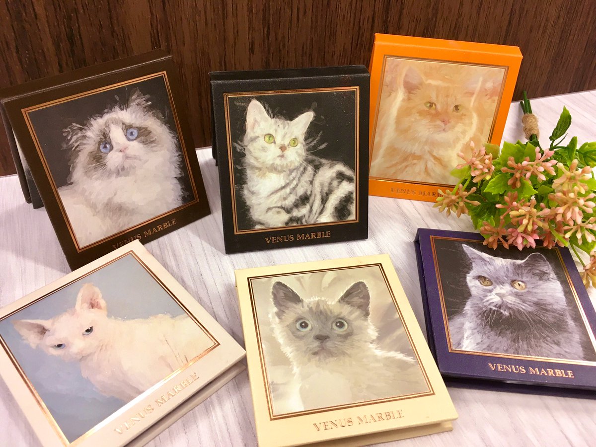 東急ハンズ博多店 Twitterren 猫好きにはたまらない アイシャドウ入荷しました ヴィーナスマーブル 価格税込1540円 可愛いさだけでなく 使えるカラバリも優秀なんです 好きな猫ちゃんで選ぶ カラーで選ぶ 東急ハンズ博多店 3階 ハンズでみっけ 猫