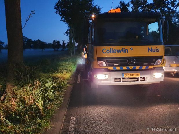 Paard overleden bij aanrijding op N388..