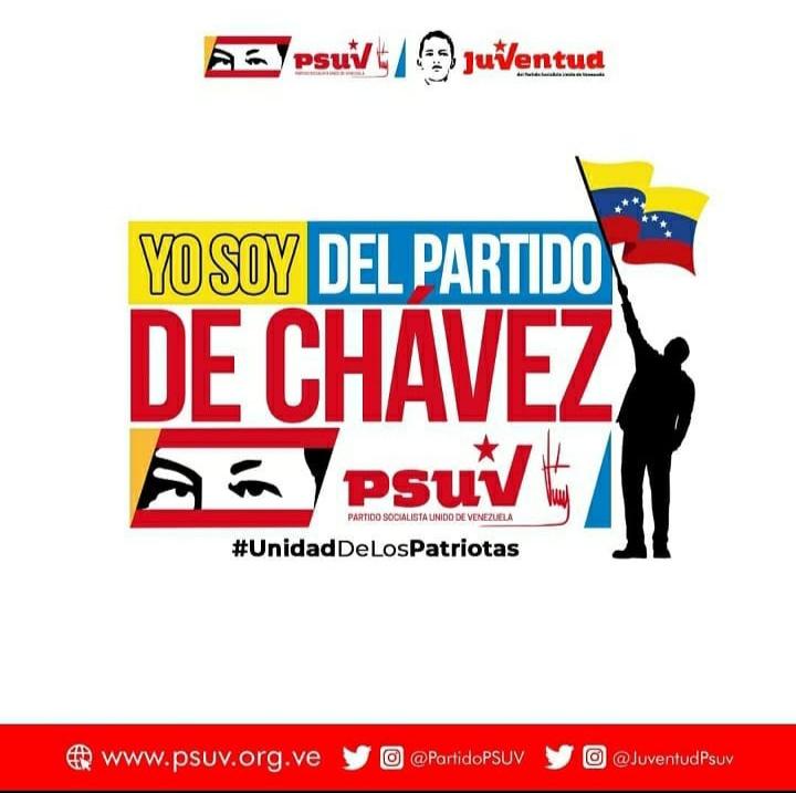 DIpasme's tweet photo. Nosotros somos del partido de Chávez ❤ 
 @NicolasMaduro @partidopsuv @psuvaristobulo @dcabellor @MPPEDUCACION https://t.co/3VTaKTul1d