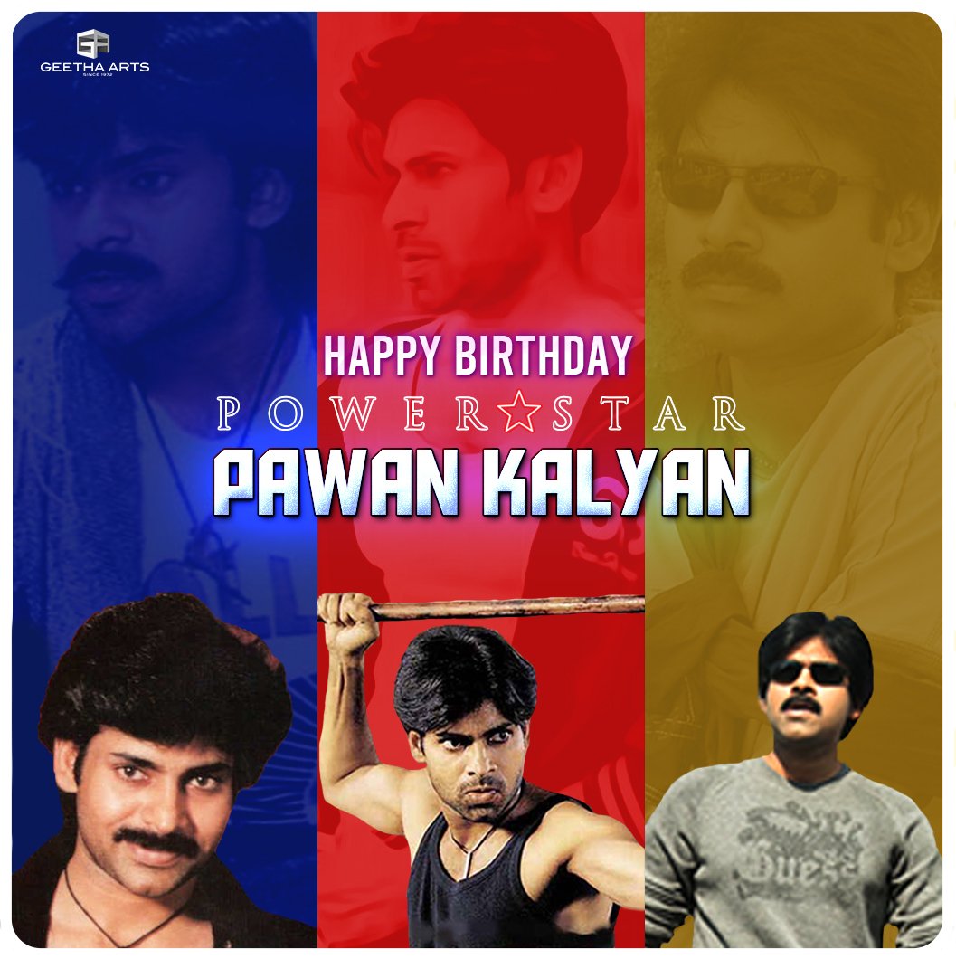 Here's wishing the POWERSTAR <a href="/PawanKalyan/">Pawan Kalyan</a> garu a very happy birthday, keep on entertaining through cinema &amp; we truly hope that you continue to fight against the issues in the society, never giving up and always fighting for what you believe in!

#HBDPawanKalyan