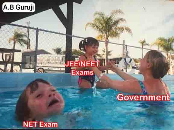 ABguruji's tweet photo. @ABPNews This is perfect !! I guess
I request you dear @Swamy39 sir to please take a stand for UGC NET Exam Students also. Exams are starting from 16th Sept.  
#PostponeNET_Sep2020  #WhynotNET #IndifferentGovtforNETStudents #PostponeNEETJEE 
@DrRPNishank @DDNational https://t.co/Jhf2r1aqZh