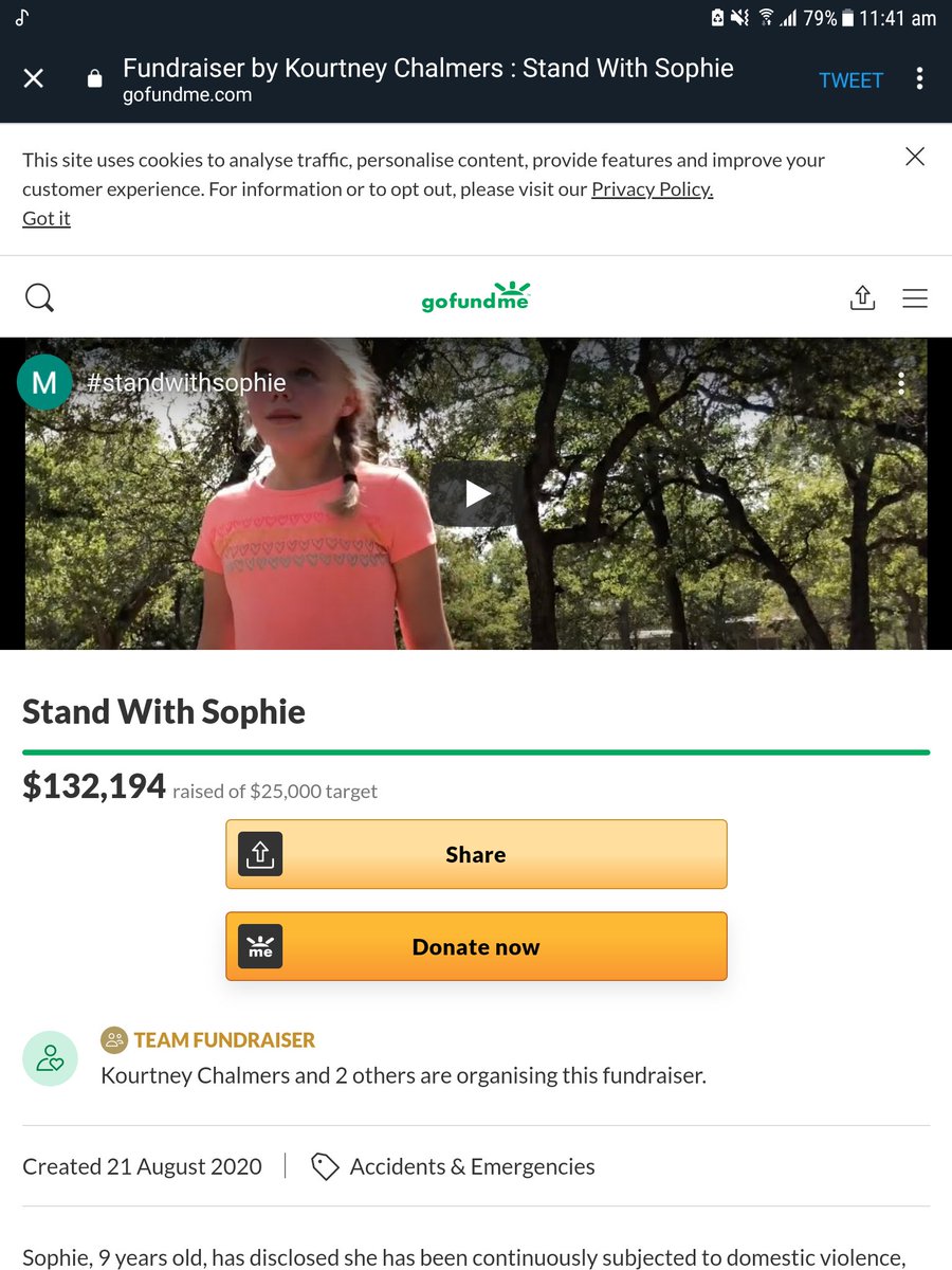  https://www.gofundme.com/f/stand-with-sophie