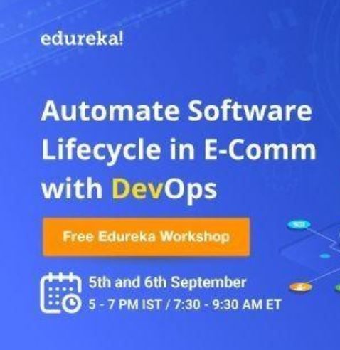 Attend 2 day free online #workshop to Automate Software Lifecycle in E-Comm with DevOps

1️⃣Register @ bit.ly/zlifestyle_edu…
2️⃣Book ur slot @ bit.ly/2QI3FmK

#devops #ecommerce #softwarelifecycle #freeworkshop #freewebinar #webinar