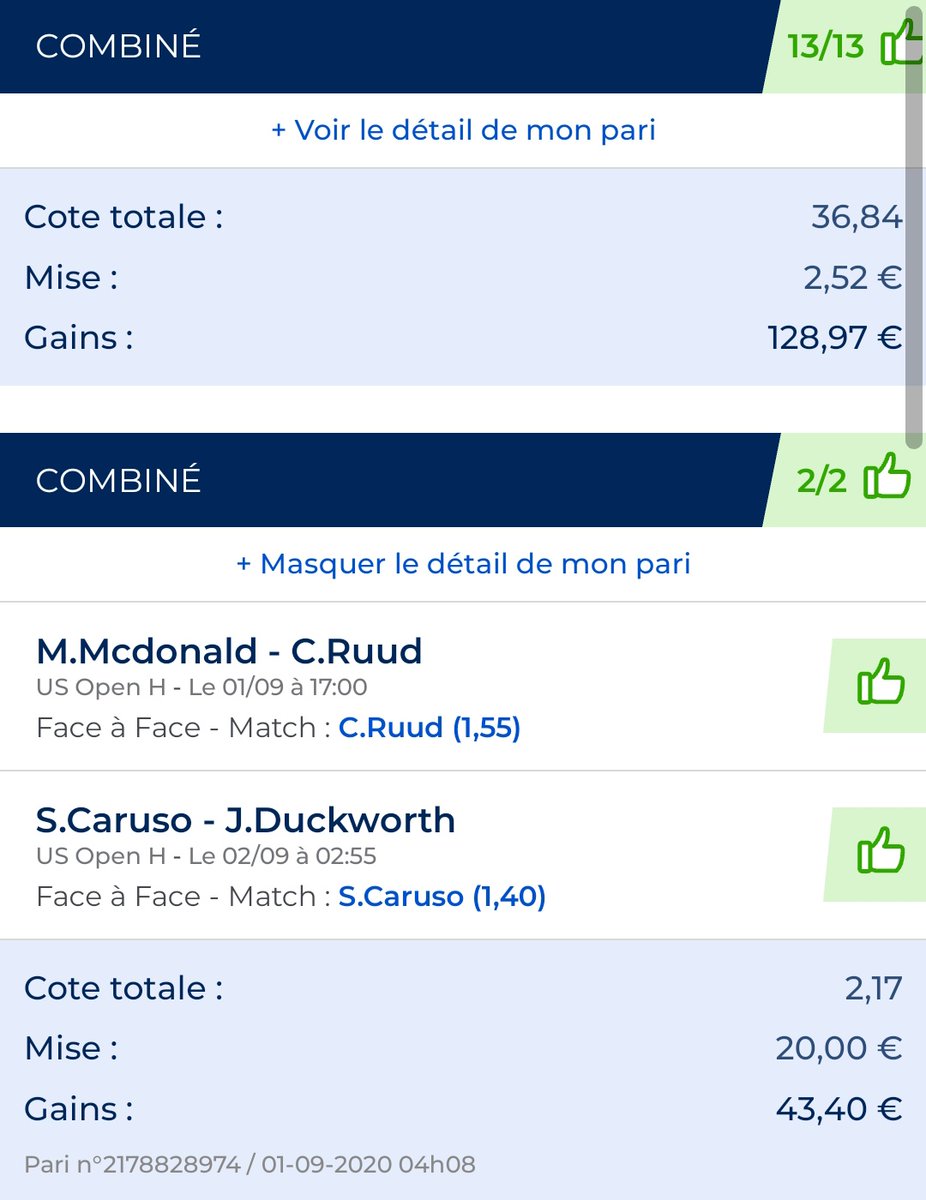 PronosRush's tweet image. Le mini jackpot est enfin tombé ! J'ai eu une période très difficile,ca tourne enfin Énorme journée sur cet Us Open avec :

2.50€ -&amp;gt; 128€ 
10€ -&amp;gt; 64€
+ 3confiances du pass

Je fais gagner 10€ paypal/paysafecard 🎁

Il te suffit juste de RT ce tweet