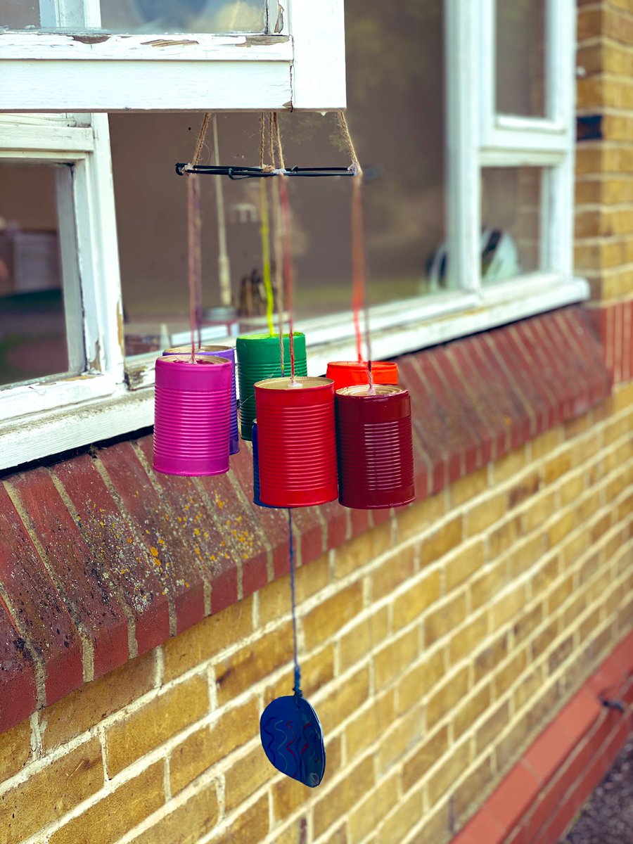 Thank you for this kind donation of a handmade wind chime for the outdoor cafe at Ravenswood @norwooduk