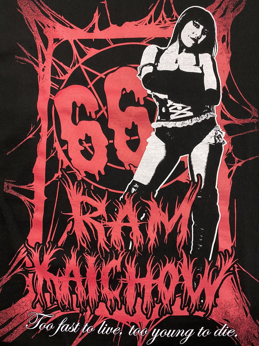 黄昏番長 Nowprinting ラム会長 早熟闇天使 ラム会長とワタクシ黄昏番長のコラボレーションtシャツ 無事完成しました ラム会長ファンはモチロン ファンでなくてもtシャツみればラム会長ファンになっちゃうかもねかもねそーおかもねー