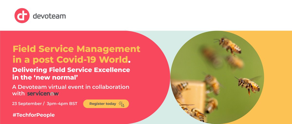How has Covid-19 disrupted FSM organisations? What does best practice look like in the ‘new normal’? Hear our panel of senior executives alongside ServiceNow’s Rob Schaefer insights on these themes at our forthcoming webinar. Register here ➡️ bit.ly/32rEc6v