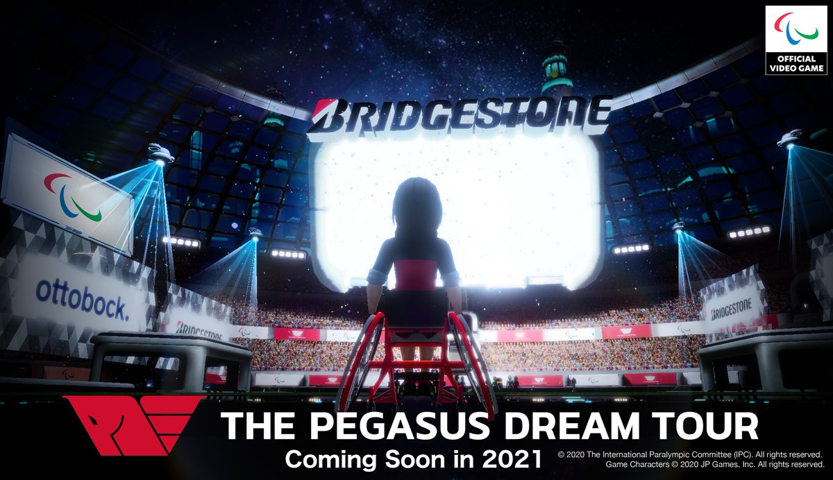 Are you ready for 2021? 🔥
 
In the year of the <a href="/Tokyo2020/">#Tokyo2020</a> Paralympic Games, we'll be launching our first official Paralympic Video Game THE PEGASUS DREAM TOUR. 🎮

We can’t wait for you to play and get involved. #WaitForTheGreats”