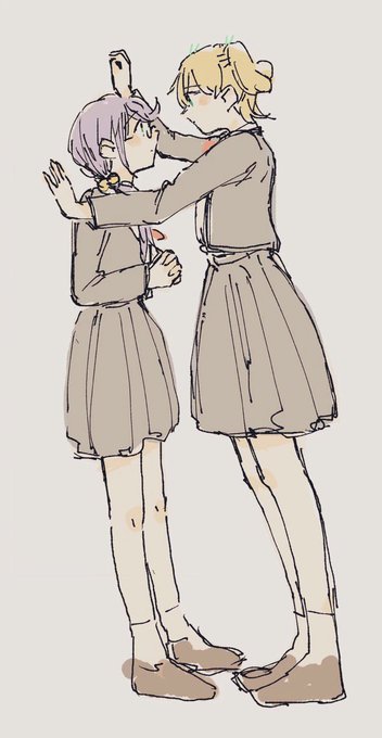 「壁ドン 百合」のTwitter画像/イラスト(新着)