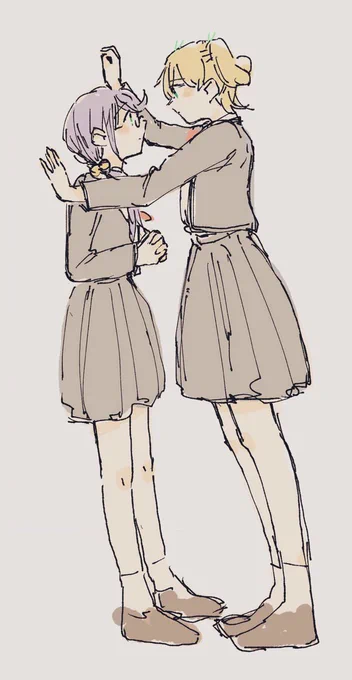 身長差いいよね 