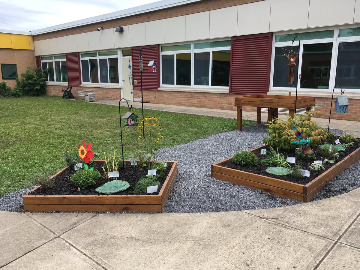 When we are back to school we will be greeted by a new sensory garden in our courtyard, thanks to Jack Toy’s Eagle Scout Project!