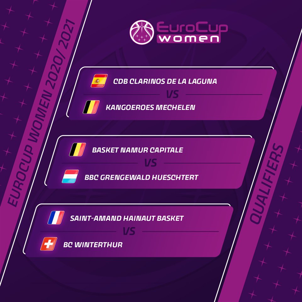 Tenerife (@cbclarinos) on Twitter photo 🚨 La <a href="/FIBA/">FIBA Basketball</a> ha anunciado esta mañana que la <a href="/EuroCupWomen/">EuroCup Women</a> aplaza su comienzo al 7 de enero de 2021
👉 Jugaremos nuestra PREVIA contra el <a href="/KangoeroesB/">Kangoeroes Basket Mechelen</a> los días 10 y 17 de diciembre
🟣 10 diciembre ✈️ Malinas (Bélgica)
🟣 17 de diciembre 🏡 Tenerife 🚨 La <a href="/FIBA/">FIBA Basketball</a> ha anunciado esta mañana que la <a href="/EuroCupWomen/">EuroCup Women</a> aplaza su comienzo al 7 de enero de 2021
👉 Jugaremos nuestra PREVIA contra el <a href="/KangoeroesB/">Kangoeroes Basket Mechelen</a> los días 10 y 17 de diciembre
🟣 10 diciembre ✈️ Malinas (Bélgica)
🟣 17 de diciembre 🏡 Tenerife