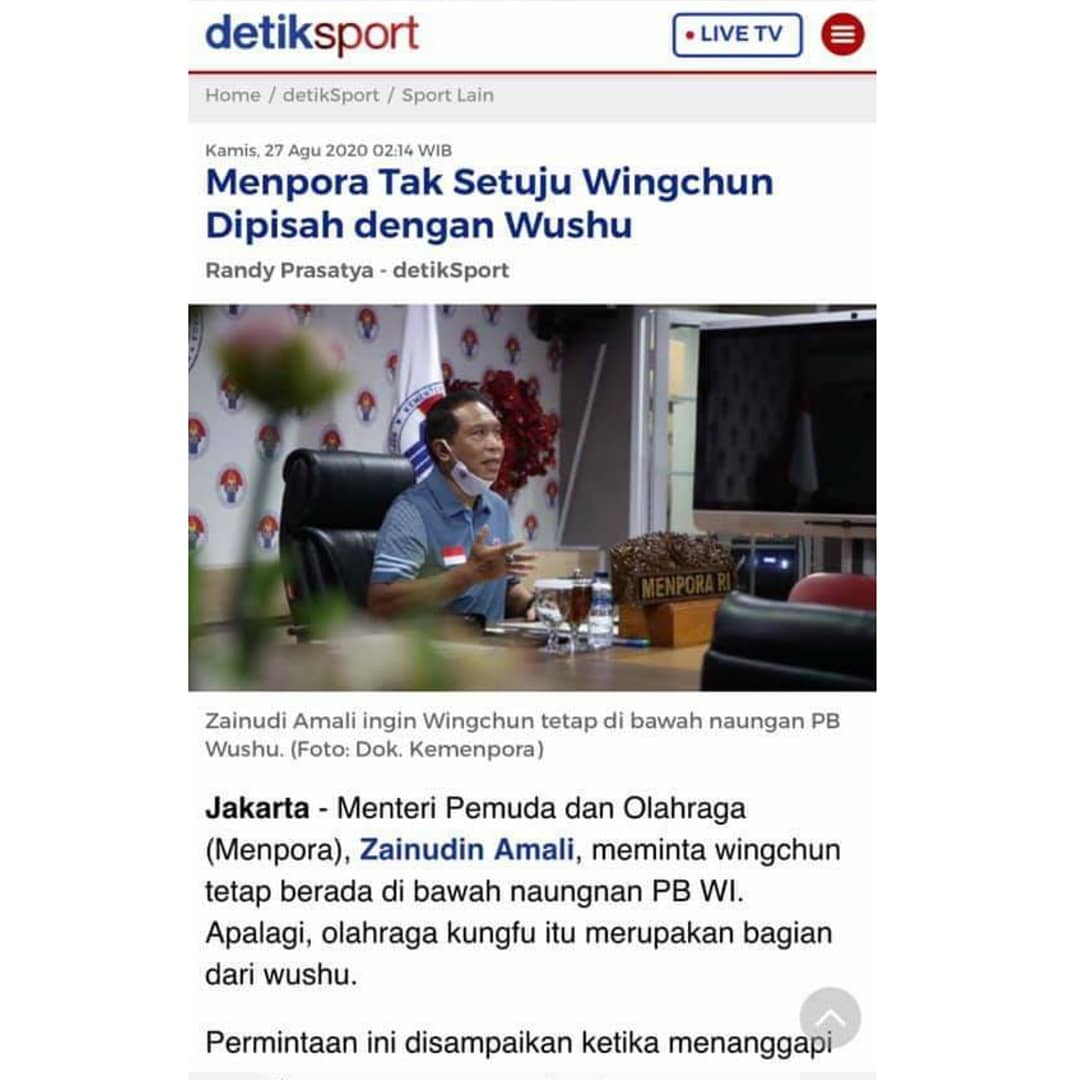 Federasi Wing Chun Indonesia tweet media