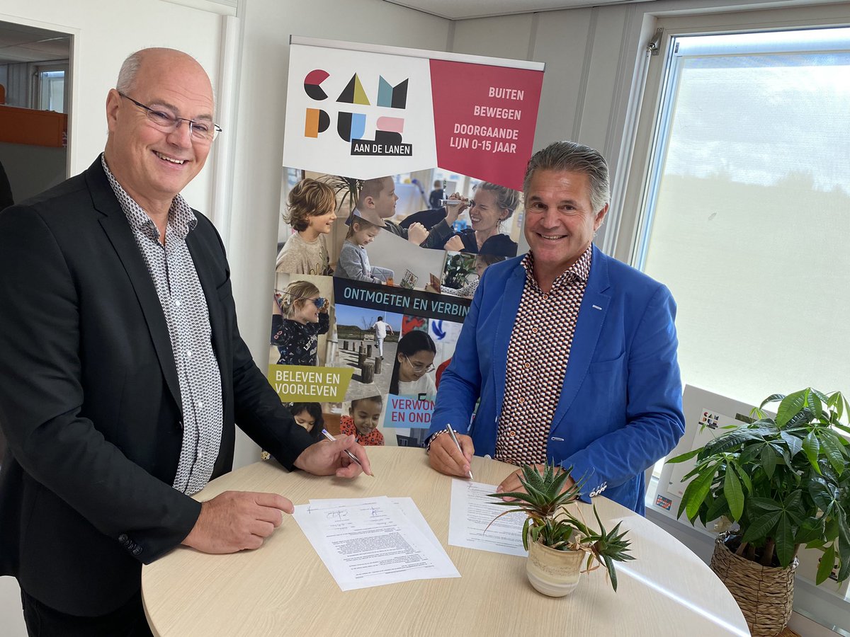 We zijn zo trots! Start nieuwbouw <a href="/c_aandelanen/">Campus aan De Lanen</a> is een feit 👊🏻👍🏻🤩. degrootewielenonline.nl/bouw-campus-aa…  <a href="/GrooteW/">Groote Wielen nieuws</a> <a href="/signumonderwijs/">Signum Onderwijs</a> <a href="/OnsKindbureau/">Ons Kindbureau</a> <a href="/rodenborch/">Rodenborch-College</a> @janh_hoe