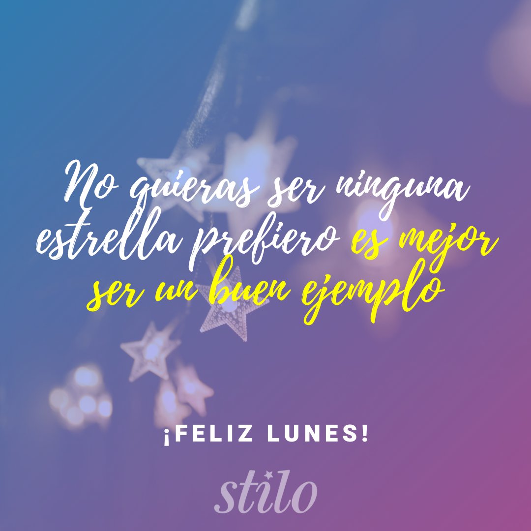 ¡Buenos días! #FelizLunes
