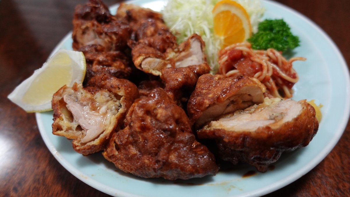 新花 上福岡 唐揚げ定食です 新花 上福岡 唐揚げ定食です