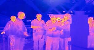 Thermal imaging yg digunakan oleh camera di airport especially time skrg tgh pandemik, mengukur infra red radiation yg dikeluarkan oleh badan