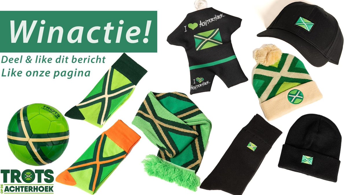 🎉𝐖𝐈𝐍 𝐖𝐈𝐍 𝐖𝐈𝐍𝐚𝐜𝐭𝐢𝐞!🤩 Maak kans op dit prachtige 𝐀𝐜𝐡𝐭𝐞𝐫𝐡𝐨𝐞𝐤𝐬𝐞 𝐩𝐚𝐤𝐤𝐞𝐭😲❗️Wat moet je doen?👇🏻

⚠️Like &amp; Retweet dit bericht ⚠️
⚠️ Volg @Achterhoeksesok ⚠️

De winnaar wordt bekend gemaakt op vrijdag 11 september !💚 

#TrotsopdeAchterhoek #achterhoek