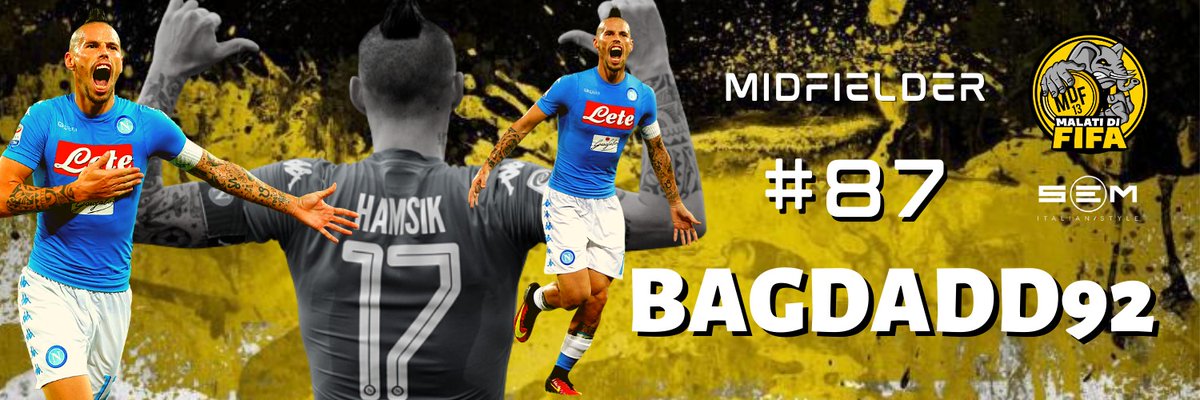 Bagdadd92's tweet photo. @WajdaTC grazie per il bellissimo banner 💛🖤 si o' megl 💛🖤 https://t.co/kXP8OOdmpd