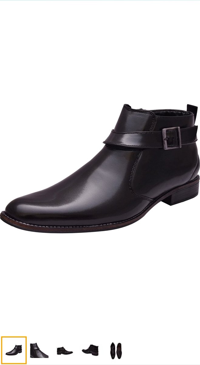 DoonLibrary's tweet image. Sir Corbett Formal Side Chain #Boots, BUY NOW in Just Rs 899 only, Please click the link below for more details 👉 amzn.to/32Qjc9J