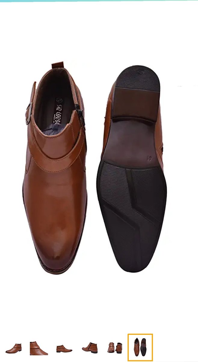 DoonLibrary's tweet image. Sir Corbett Formal Side Chain #Boots, BUY NOW in Just Rs 899 only, Please click the link below for more details 👉 amzn.to/32Qjc9J