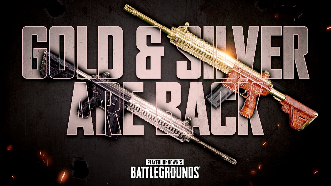 Pubg Battlegrounds Two Fan Favorite Skins Are Back Pick Up The Gold Or Silver Plated M416 Skins For A Limited Time T Co Bl7ezdxac3 Twitter
