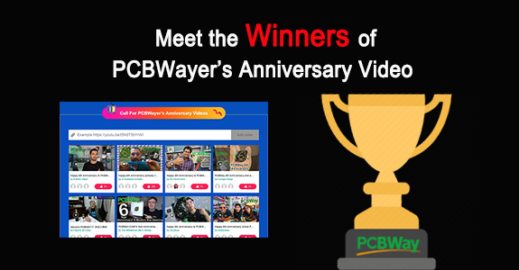 PCBWayOfficial's tweet photo. #PCBWay6 #PCBWayerMe
Meet the winners in PCBWay's 6th-anniversary video collection game. 👉https://t.co/a4X6hhfkHu
Thank you for all participants' good blessings and we will move forward further with your sincere support. 😘
@bio_makers @thejanbeta
.
.
#PCBWay #Thanks #winner https://t.co/2qXcJCi4lE