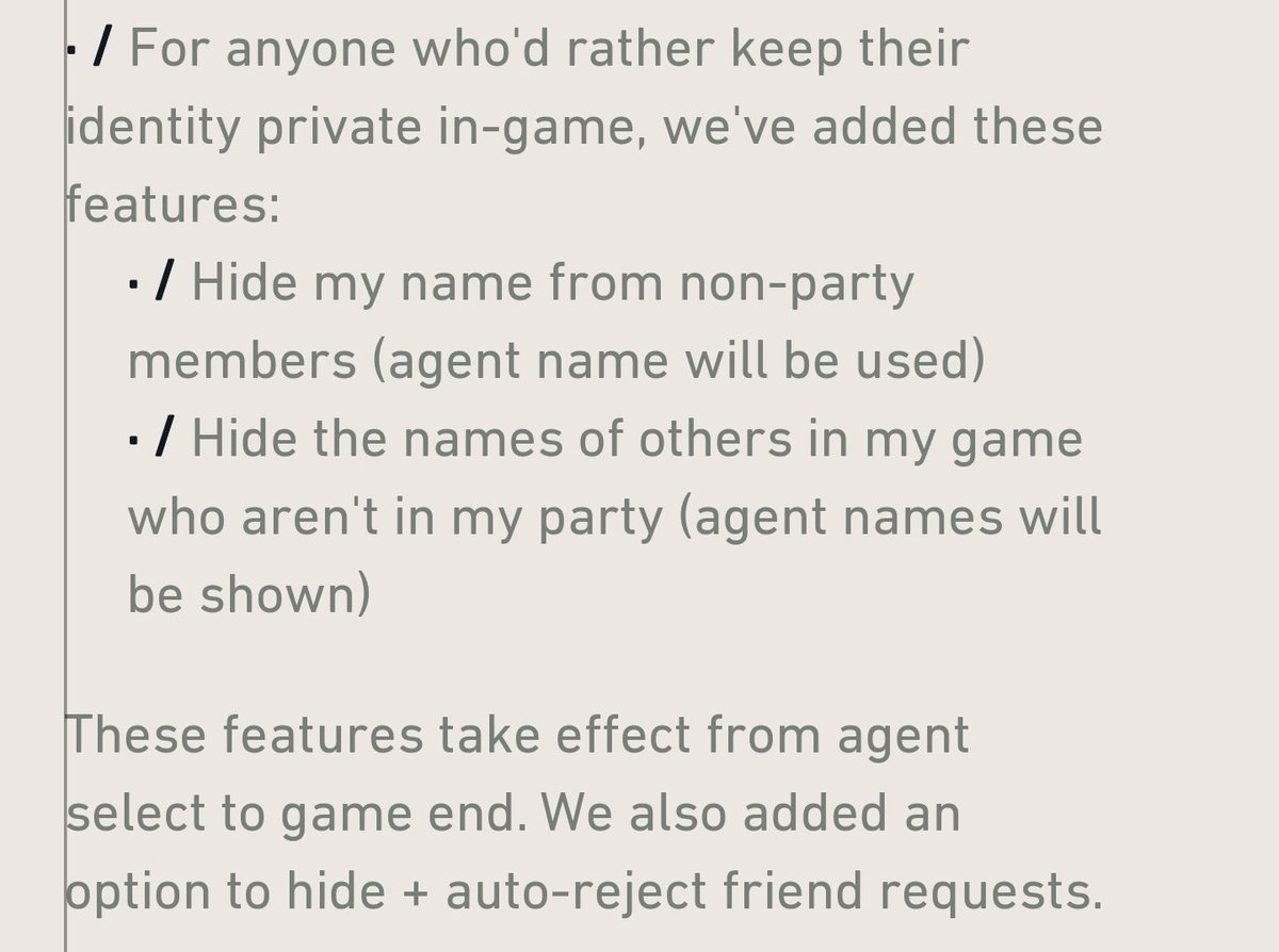 VALORANTPRO's tweet image. .@PlayVALORANT is starting to feature anonymous mode which can greatly help streamers and professional players.