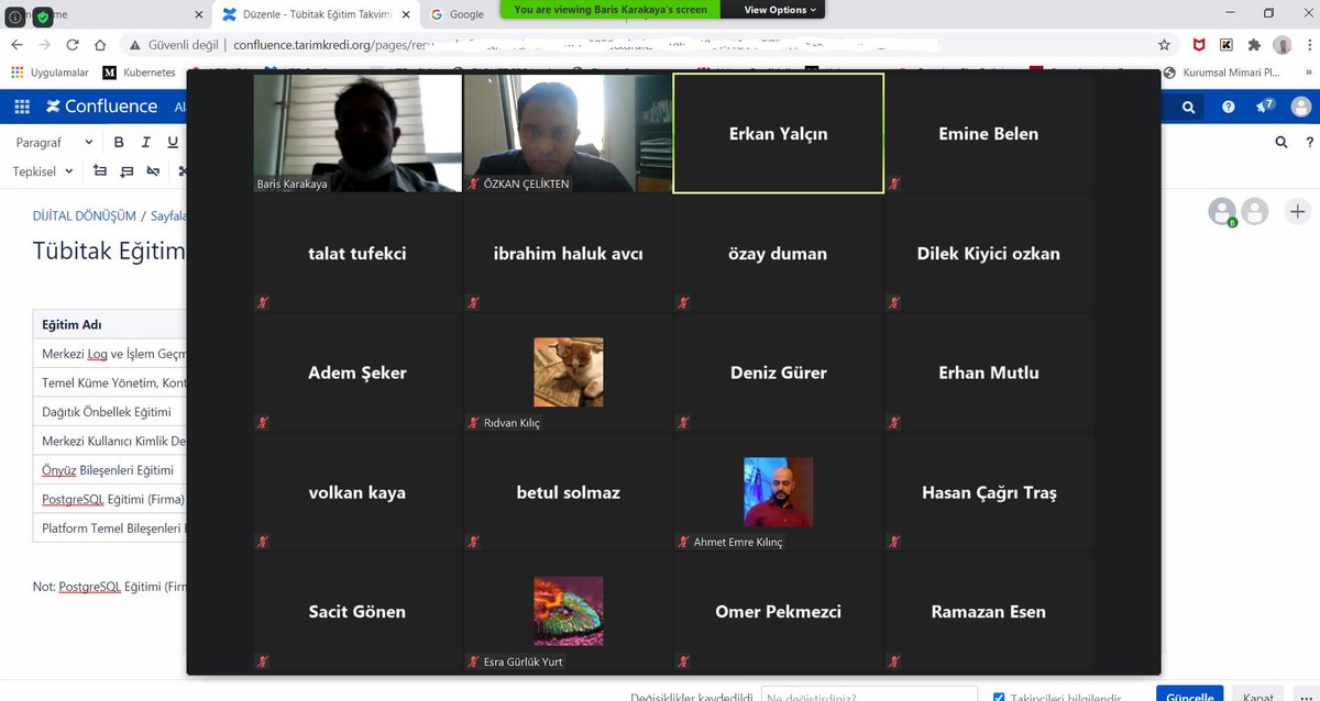 Kurumsal Mimari yaklaşımıyla Dijital Dönüşüm çalışmalarımız ve ERP Sistemi Mikroservis altyapı geliştirme, entegrasyon ve eğitim süreçlerimiz <a href="/Tubitak/">TÜBİTAK</a> işbirliği ile devam etmektedir.
#DijitalDonusum