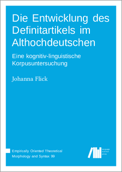 LangSciPress's tweet image. Just published &quot;Die Entwicklung des Definitartikels im Althochdeutschen: Eine kognitiv-linguistische Korpusuntersuchung&quot; by Johanna Flick. #openaccess #eotms langsci-press.org/catalog/book/2…