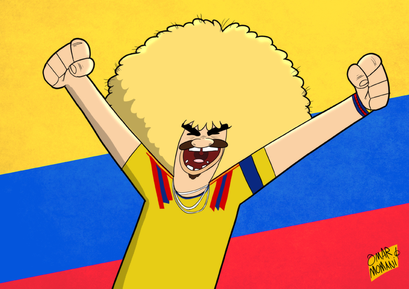 Happy birthday to Carlos Valderrama 