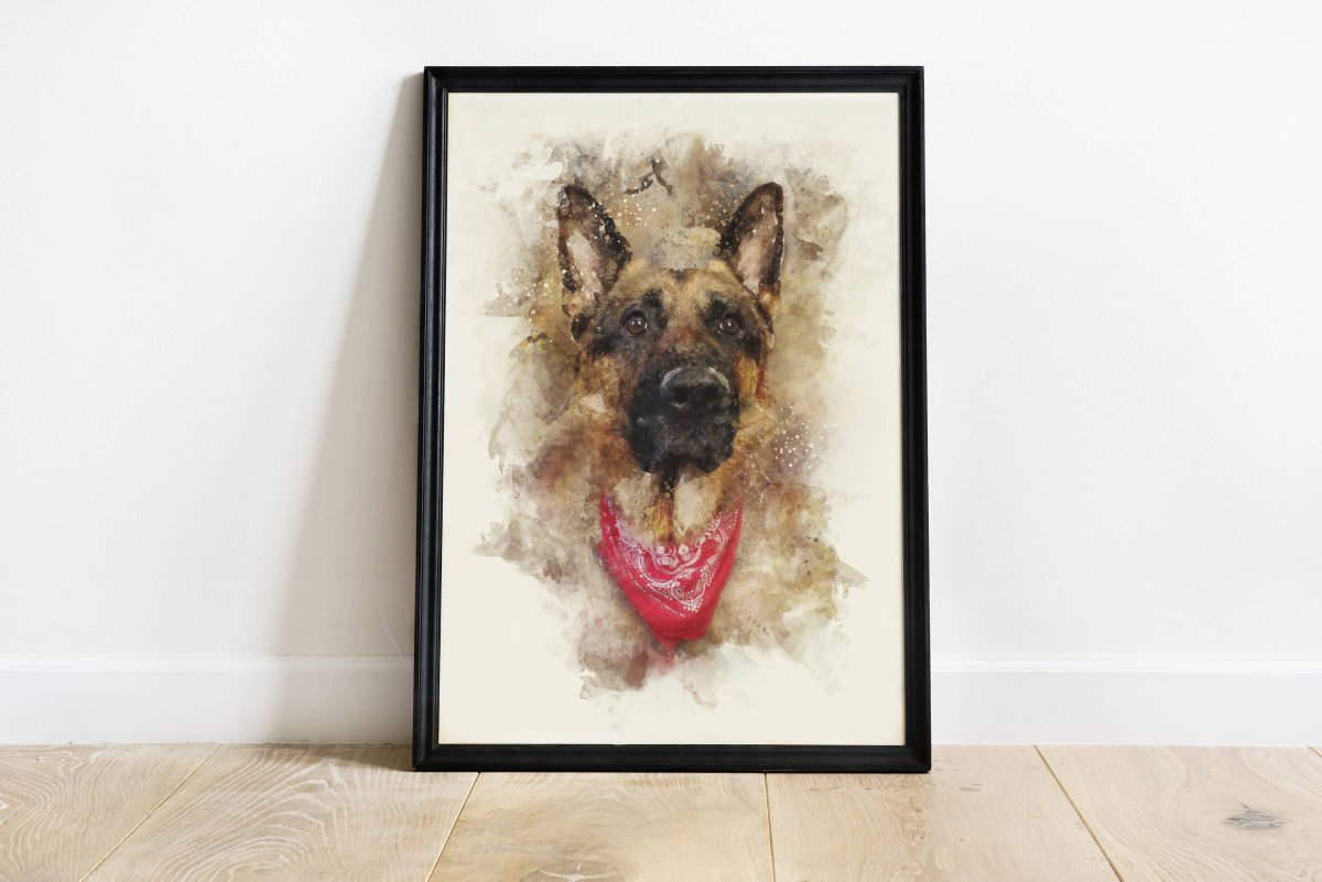 Happy #HumpDay ❤🐾 Why not treat your pet to a fabulous custom portrait of themself? With plenty of colours and styles to suit virtually ANY personality, you're bound to find one love 🥰

#petportrait #opencommission #petparents