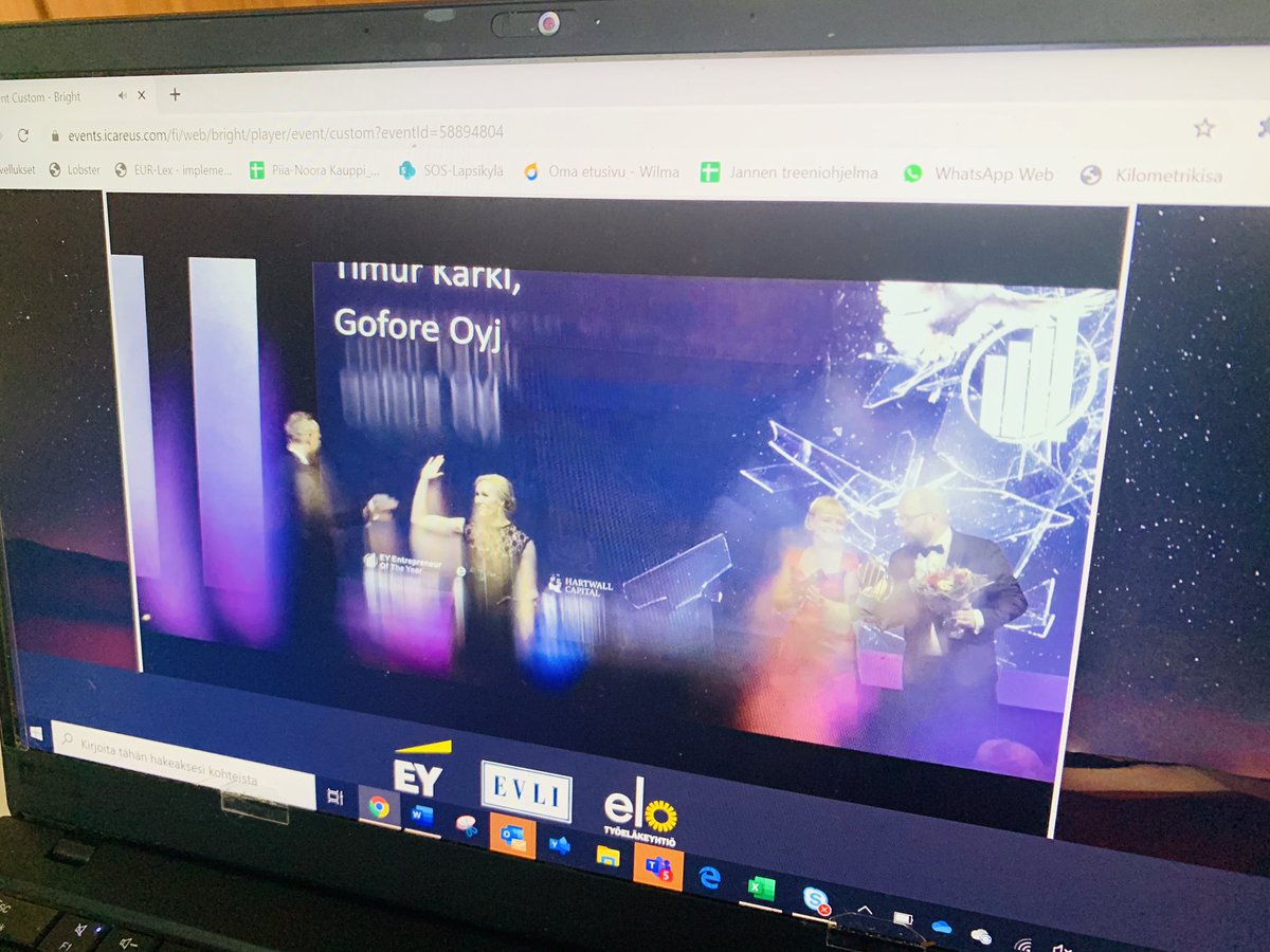 Piianoora's tweet photo. Kiitti webinaarista! Oli kiva lopuksi vielä palata viime vuoden huipputunnelmiin! @tjkarki #eoy_suomi https://t.co/qAofgggz9T