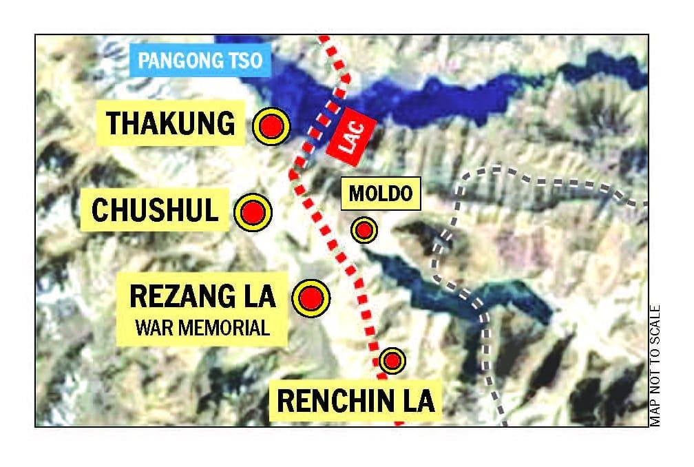 "Renchin La, located in the “grey zone”, had not been occupied by either side ... It accords India a clear view of Spanggur Gap, Moldo Garrison of China, besides southern bank of Spanggur Tso"  https://www.tribuneindia.com/news/nation/china-violating-bilateral-pacts-protocols-mea-134995