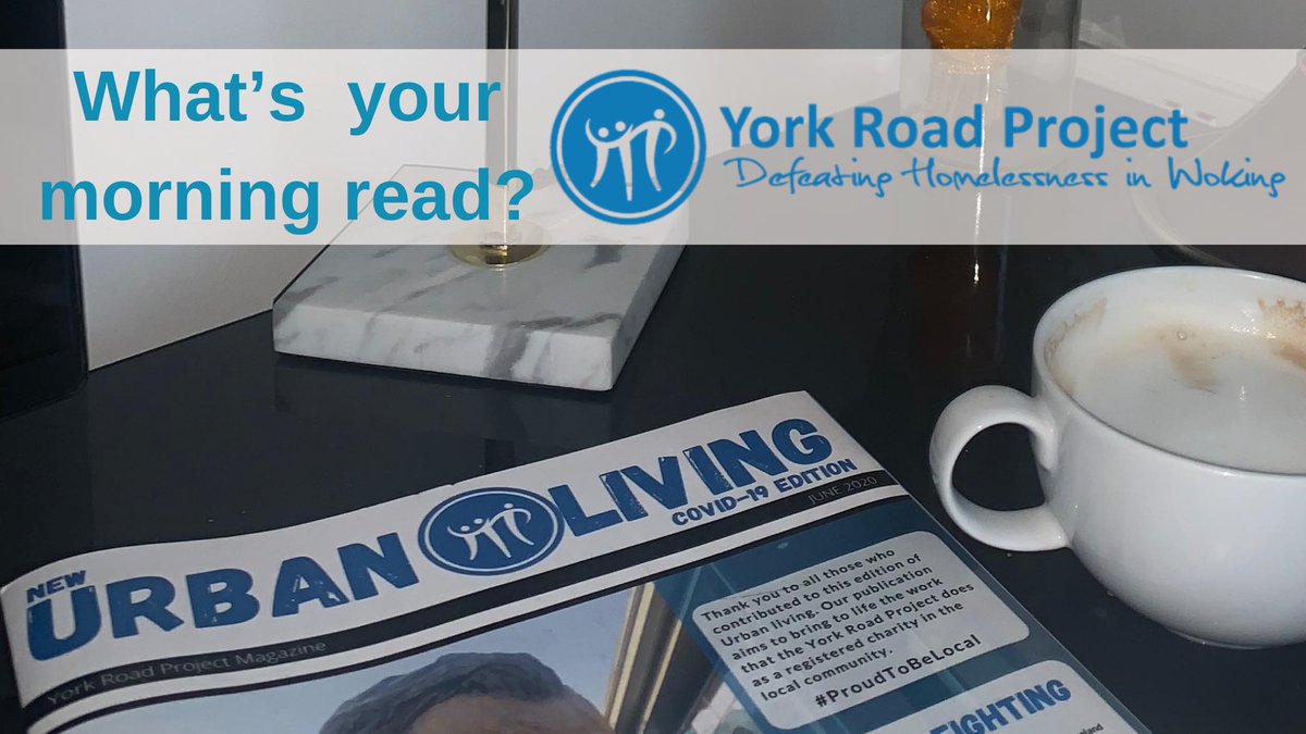 YorkRoadProject's tweet photo. Cup of coffee and reading our covid-19 edition of ‘Urban Living’, that’s how some of the locals started their morning. 

Join them and read it here: https://t.co/A3Kd7jScQW

#Homelessness #Roughsleeping #charity #proudtobelocal #yorkroadproject #woking #surrey #morningread https://t.co/AJzFIevU7Y